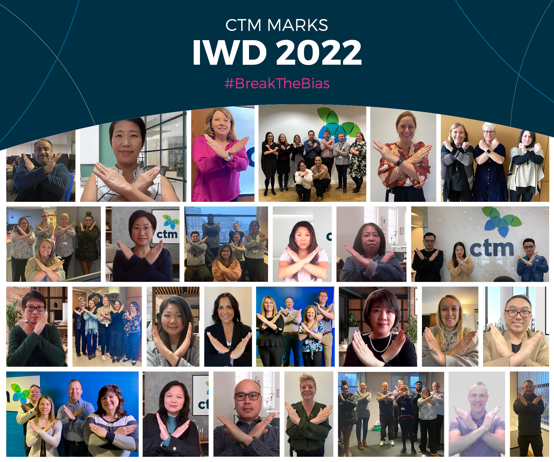 International Women's Day: CTM Marks IWD 2022 #BreakTheBias banner image