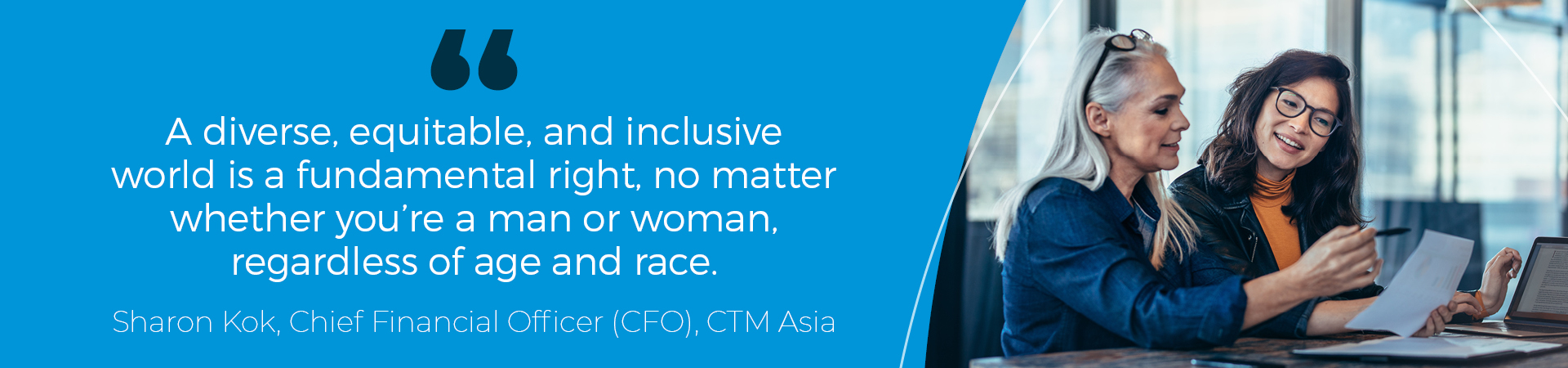 International Women's Day: Sharon Kok quote