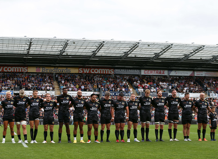 Team photo of Exeter Chiefs