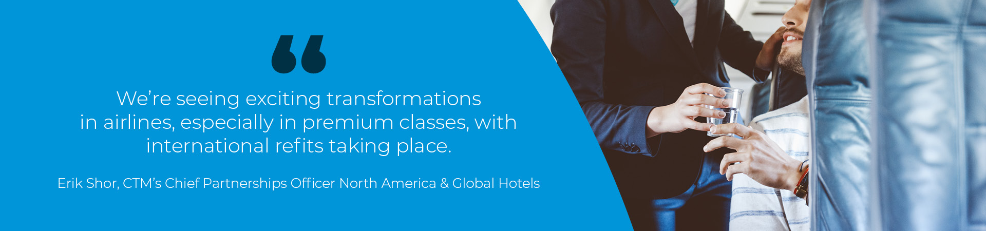 Transformations in airlines quote graphic