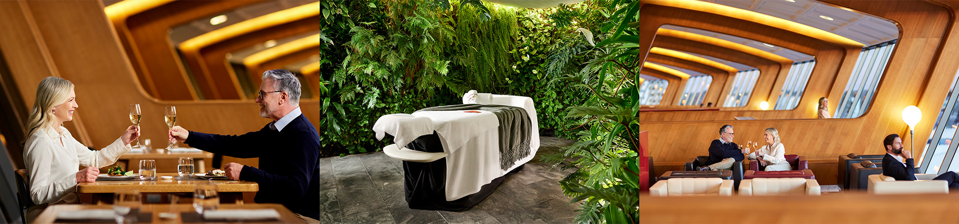 Qantas International First Airline Lounge Sydney 