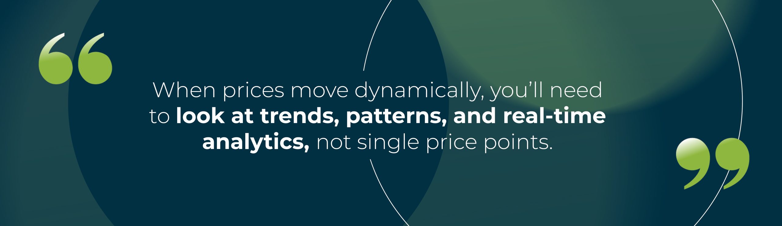 When prices move dynamically scaled